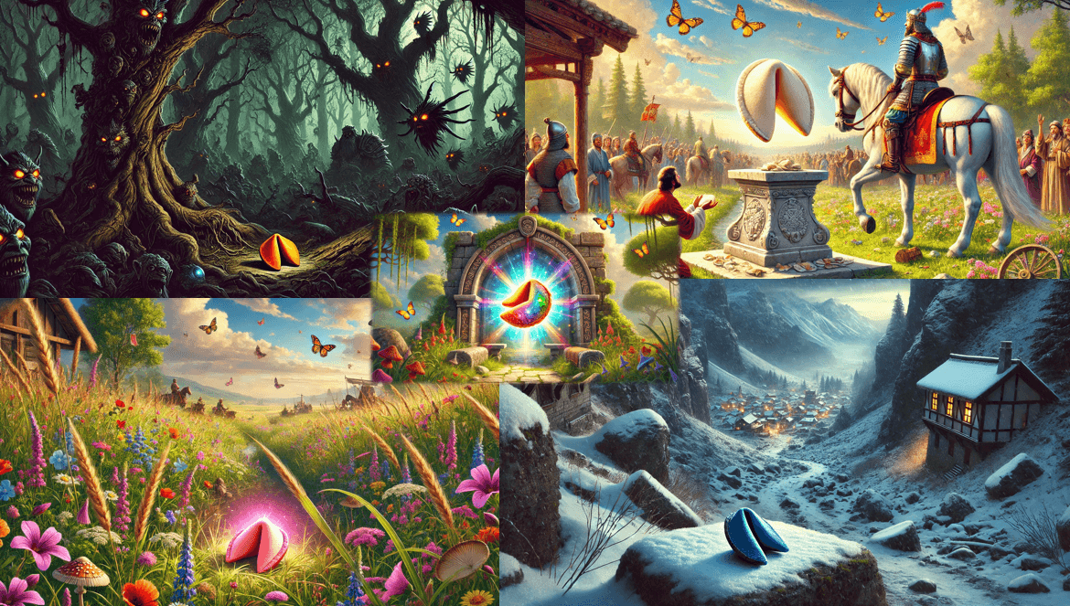 Fortune Cookie Hunt Illustration 3