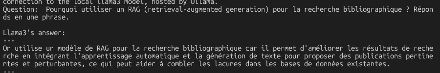 Interaction with Llama3 locally, through a minimalist python script